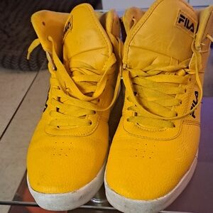 Fila Kids Bright Yellow Sneakers